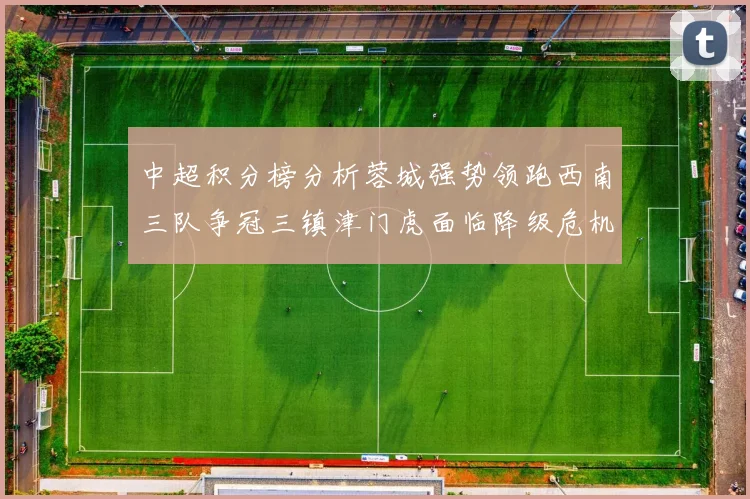 中超积分榜分析蓉城强势领跑西南三队争冠三镇津门虎面临降级危机