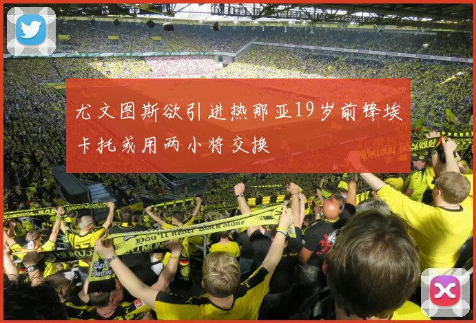 尤文图斯欲引进热那亚19岁前锋埃卡托或用两小将交换